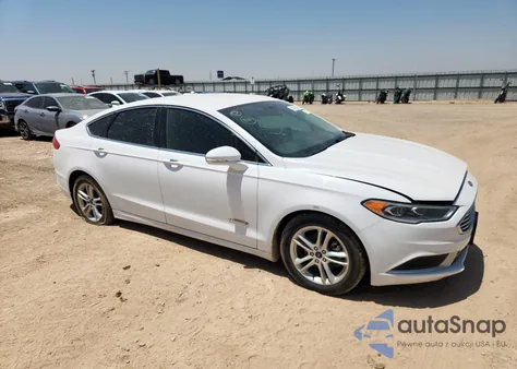 2018 Ford Fusion Se Hybrid из США, поврежденный, VIN 3FA6P0LU9JR171664